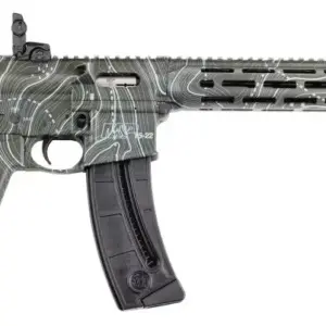 SMITH & WESSON MP15-22 22LR 16.5" RFL OLIVE GREEN TOPO 25RD