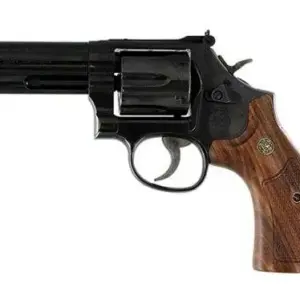 SMITH & WESSON CLASSICS 586 DISTNGUISHED COMBT MAG BLK 357MAG 4" 6RD DA/SA - Image 3