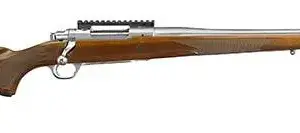 RUGER HAWKEYE HUNTER 308WIN BOLT RFL 20" STS THRDED BBL, AMERICAN WALNUT 4RD - Image 4