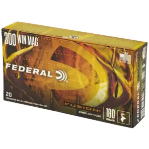 Alternative view of FEDERAL 300 WIN MAG 180GR FUSION 20 RD/BX 10 BX/CS