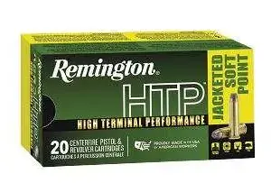 REMINGTON 44 REM MAGNUM 240GR JSP HTP HTP 20 RND BX 20 RD/BX 25 BX/CS