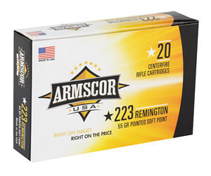 Alternative view of ARMSCOR 223REM 55GR PSP 20/1000