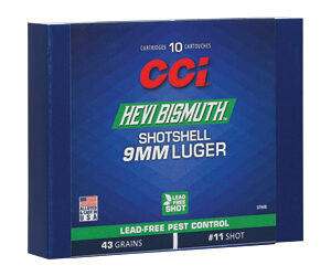 Alternative view of CCI 9MM BISMUTH SHOTSHELL 10/200