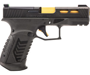 Alternative view of DERYA DY9 9MM 3.86" 15RD BLK/GOLD