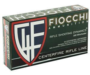 Alternative view of FIOCCHI 308WIN 165GR INT BTSP 20/200