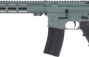 Alternative view of GLFA AR15 RIFLE 223 WYLDE - 16" NIT BBL CHARCOAL GREEN