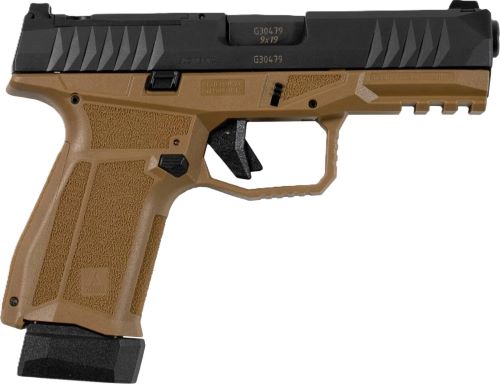 AREX DELTA M GEN 2 OR 9MM 1-15 - 1-15+2 MAG 4" BLK SLIDE/FDE FR