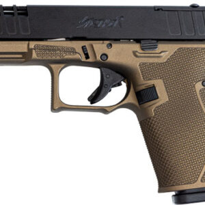 Alternative view of GLFA 19 STRIKER 9MM 4" 15 SHOT - BLACK SLIDE BRONZE FRAME