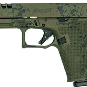 Alternative view of GLFA 19 STRIKER 9MM BUNDLE - W/ 3 KNIVES LICHEN GREEN
