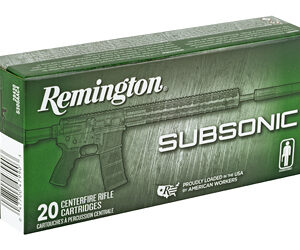 Alternative view of REM 300BLK 220GR SUBSONIC 20/200