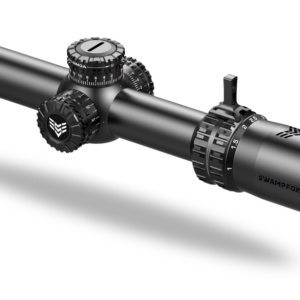 Swampfox Arrowhead LPVO Series Rifle Scope 1-8x24 30mm SFP IR Red MOA Black