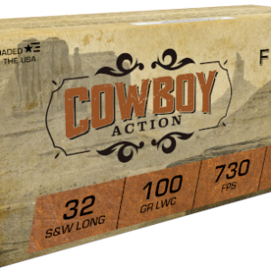 FIOCCHI 32 S&W LONG 100G LWC 50RD BX 1000RD CASE