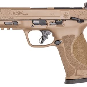 SMITH & WESSON M&P 10MM M2.0 PSTL FDE 4" 2-15RD MAGS