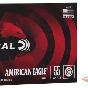 FEDERAL AE 223REM 55GR FMJ 20/BX 25BX/CS