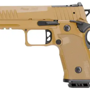 SIG SAUER P211 CARRY GT4 COYOTE 9MM PISTOL 4" COY TAN 2-21RD, 1-17RD MAGS