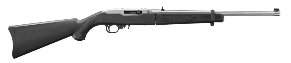 RUGER 10/22 TAKE DOWN 22LR RIFLE 18.5" STAINLESS, BLACK SYNTHETIC STOCK, BX-TRIGGER 1-10RD