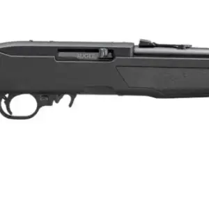 RUGER 10/22 22LR RIFLE 16.12" BLUED/BLACK SYNTHETIC STOCK FIBER FRONT SIGHT 1-10RD