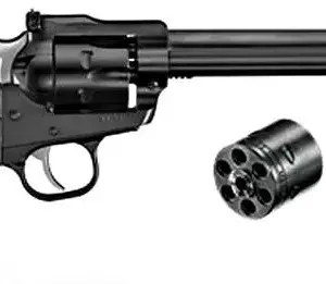 RUGER NEW MODEL SINGLE-6 CONV 22LR/WMR 6.5" REV BLU - Image 3
