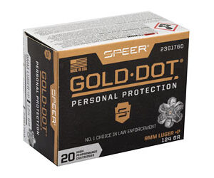Alternative view of SPR GOLD DOT 9MM+P 124GR HP 20/200