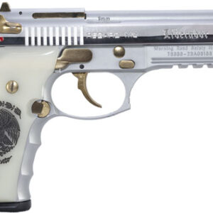 GIRSAN REGARD LIBERADORE II - 9MM GOLD/CHROME ENGR.18-SHOT - Image 3