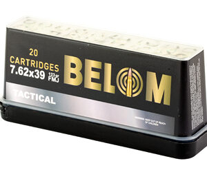 BELOM 7.62X39 BRASS 123GR FMJ 20/480 - Image 3