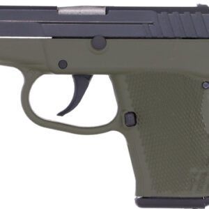 Alternative view of KEL-TEC P-32 32ACP DA FS - 7SH BLUED/GREEN GRIP