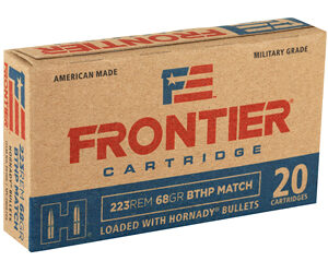 Alternative view of FRONTIER 223REM 68GR BTHP MTCH 20