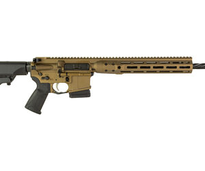 Alternative view of LWRC DI 556NATO 16" CA COMP MLOK BRZ