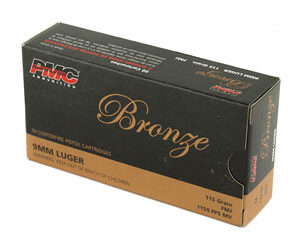 PMC BRNZ 9MM 115GR FMJ 50/1000 - Image 3