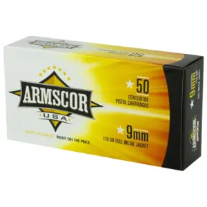 Alternative view of ARMSCOR 9MM 115GR FMJ