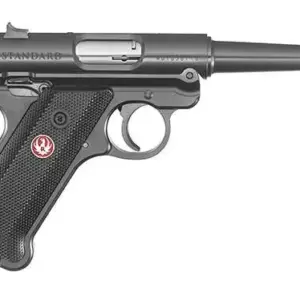RUGER MRK IV STD 22LR 4.75" BLUED BLK GRP FXD SIGHT - Image 2