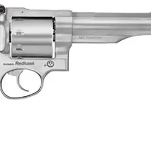 RUGER RDHWK 357MAG REV 5.5" STS HRDWOOD GRP FXD SIGHT - Image 3