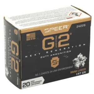 SPEER 9MM LUGER 147GR GOLD DOT G2 20 RD/BX 10 BX/CS