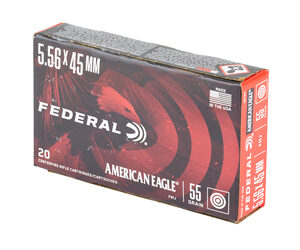 FED AM EAGLE 556NATO 55GR FMJ 20/500 - Image 3