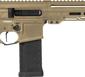 Alternative view of CMMG PISTOL DISSENT MK4 5.7X28 - MM 6.5" 32RD COYOTE TAN