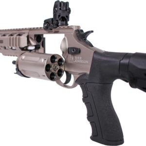 IVER JOHNSON 1000 410 3" 18.5" - REVOLVER SHOTGUN TACT. NICKEL - Image 3