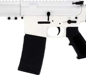 Alternative view of GLFA AR15 PISTOL 223 WYLDE - 7.5" STAINLESS BBL WHITE