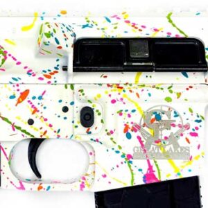 GLFA AR15 SPLATTER 223 WYLDE - 16" S/S BBL WHITE SPLATTER - Image 2