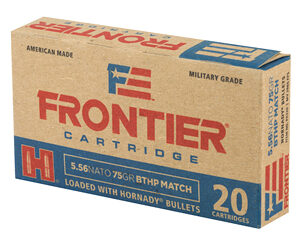FRONTIER 556NATO 75GR BTHP MTCH 20/5 - Image 3