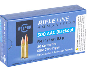 Alternative view of PPU 300BLK FMJ 125GR 20/1000