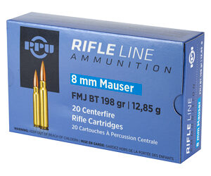 PPU 8MM MAUSER FMJ 198GR 20/200 - Image 3