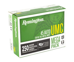 Alternative view of REM UMC MP 45ACP 230GR FMJ 250/1000