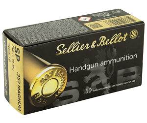 Alternative view of S&B 357MAG 158GR SP 50/1000
