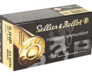 Alternative view of S&B 44REM MAG 240GR SJHP 50/600