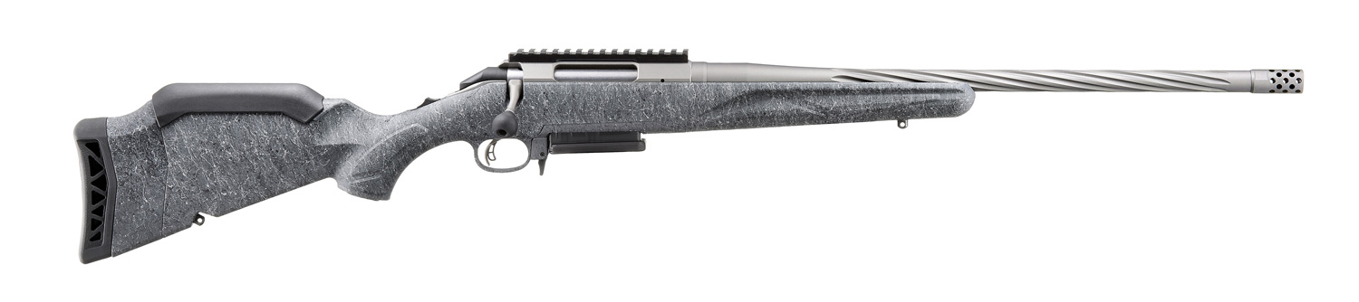 RUGER AMERICAN G2 308WIN RFL 20" SPIRAL FLUTED, GRY SPLTTR 3RD