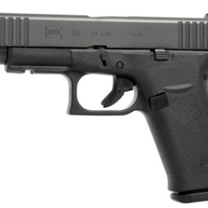 GLOCK 48 9MM PISTOL 4.01" FXD 5.5lb w/front rails 2-15RD MAGS