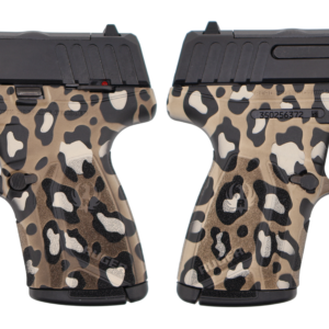 RUGER MAX-9 MANUAL SAFETY LEOPARD PRINT 9MM PISTOL BLACK 3.2" OPTIC READY 1-10RD MAGS