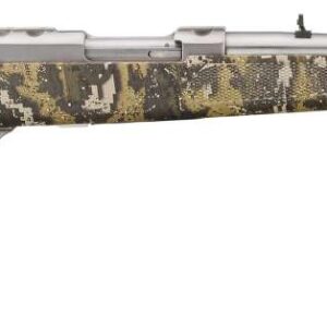 RUGER 77/357 357 MAG RIFLE 18.5" STS T.B. DESOLVE BARE CAMO 5RD