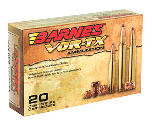 Alternative view of BARNES VOR-TX 25-06REM 100GR TTSX 20