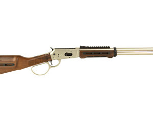 Alternative view of DERYA RAN 44MAG 20" 9RD WD/NICKEL